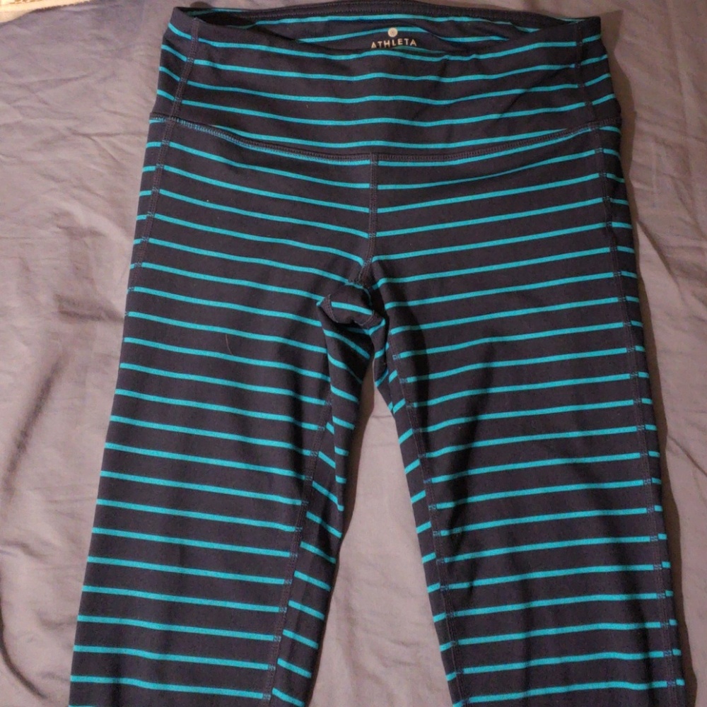 Yoga leggings striped